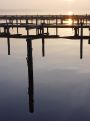 Pier reflection