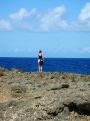 looking out at sea