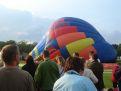 looking at balloons