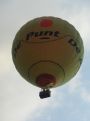 yellow air balloon