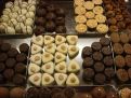 Sweet chocolate rows