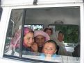faces in the bus
