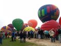 People and balloons everywhere