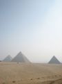 Sky sand and piramids