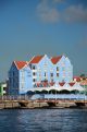 Blue hotel and the bridge