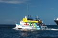 Pleasure boat is out