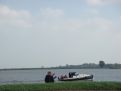 boating along