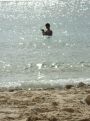 All alone in the sea