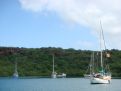 Parked in the bay