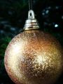 Golden ball of christmas