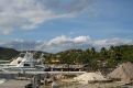 typical fishing port in the caribean