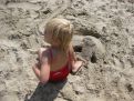 Playing in the sand