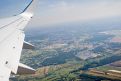 Ground seen from airplane