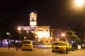 Taxi rank by night