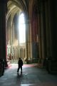 Man in Reims cathedral