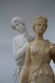 Two Greek-Roman female statues