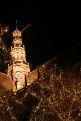 Tower amongst christmas lights