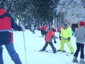 First ski lessons