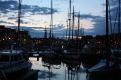 The cosy dock of Harlingen