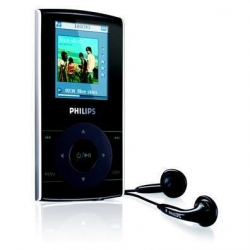 how to turn on a philips gogear mp3 player